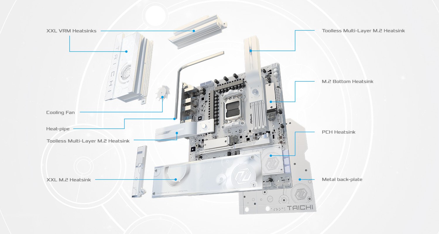 Composite VRM Heatsink